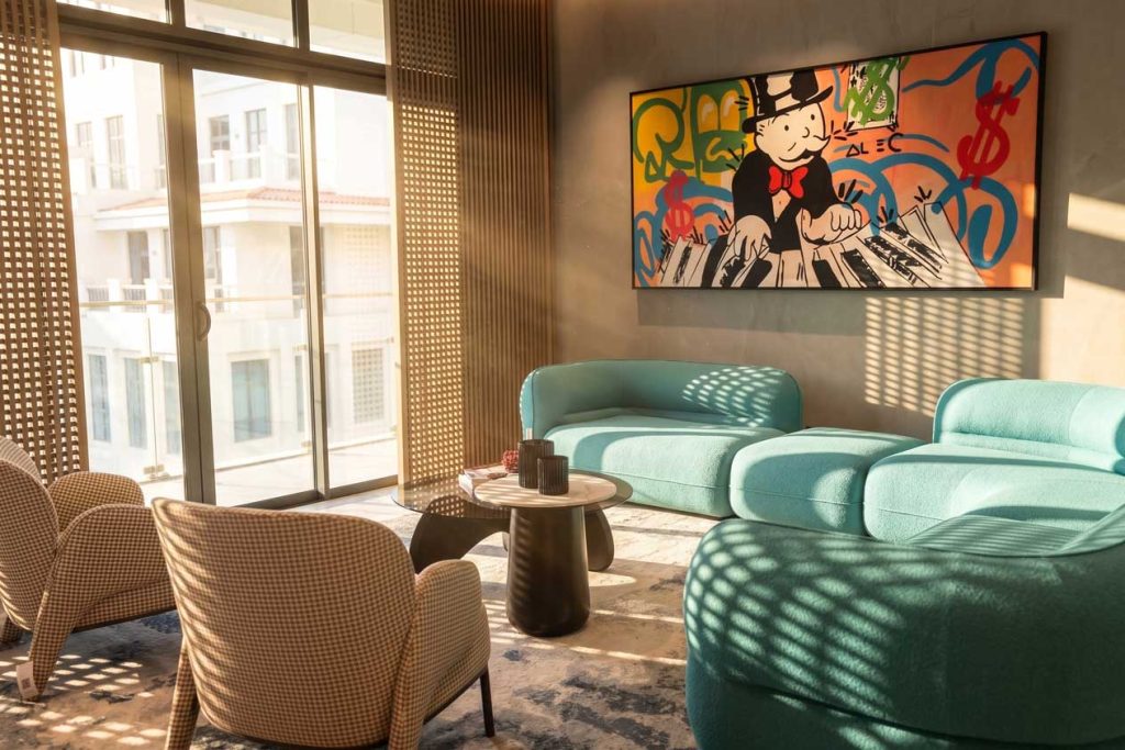 Natural light and storage considerations in a duplex apartment in Jakarta