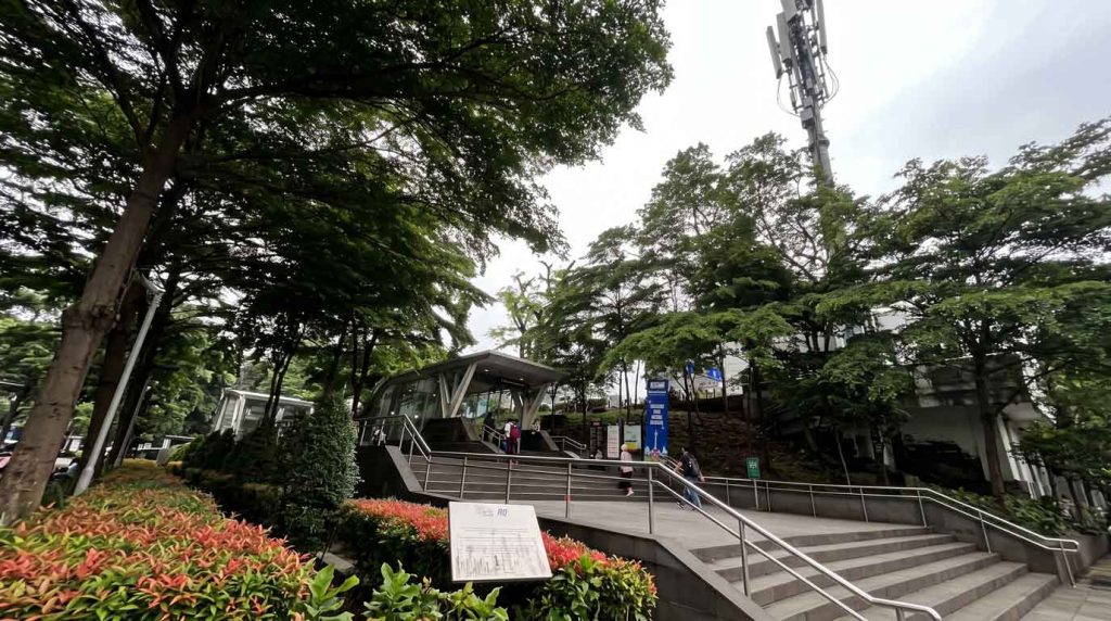 Le Parc and the wider Thamrin Nine setting near Dukuh Atas MRT