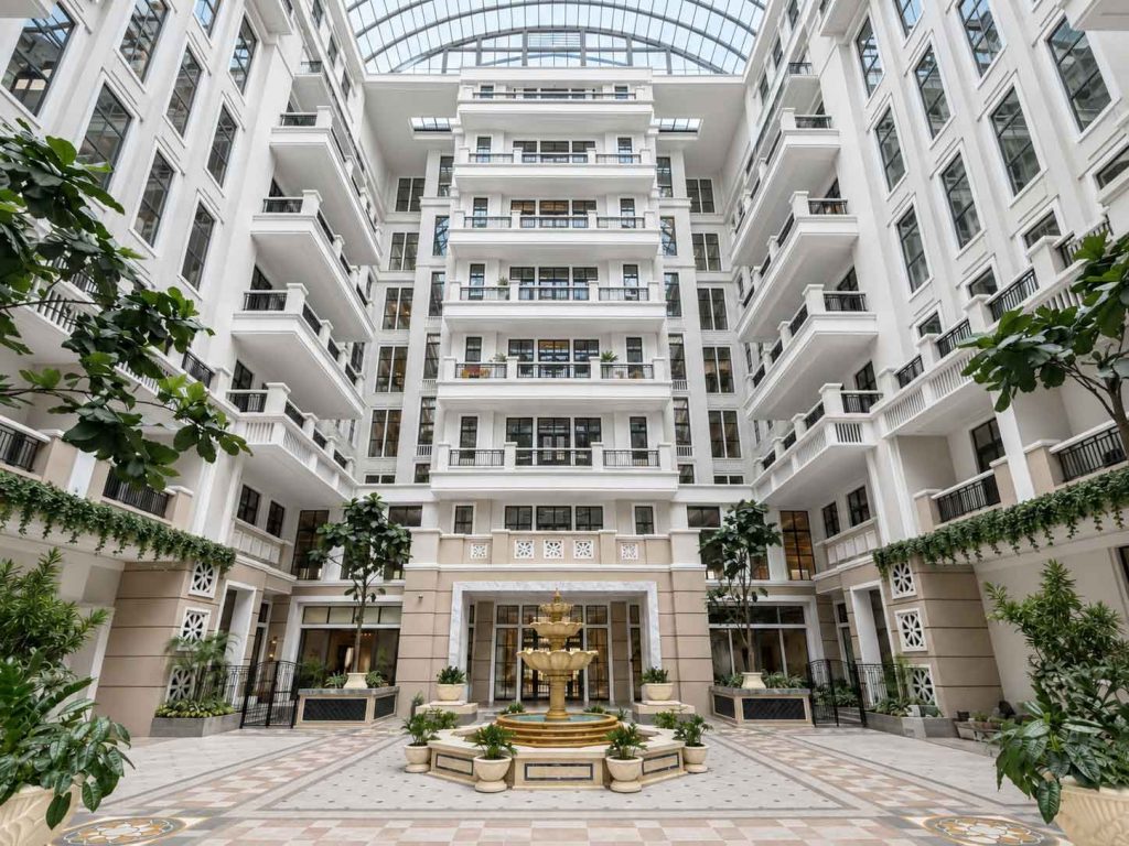 Le Parc near MRT Jakarta within the Thamrin Nine setting