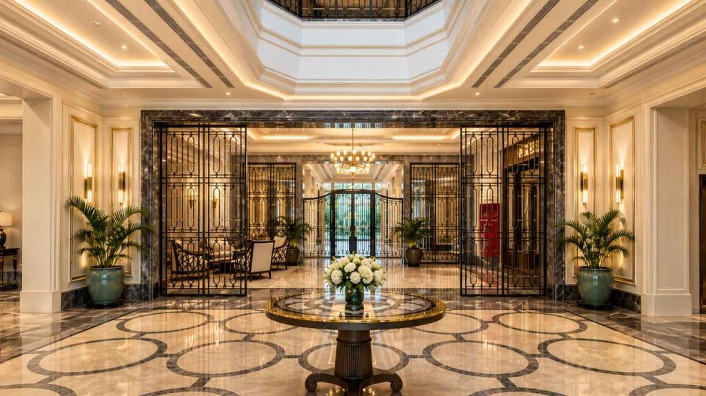 In-person viewing of a luxury apartment for sale in Jakarta Pusat